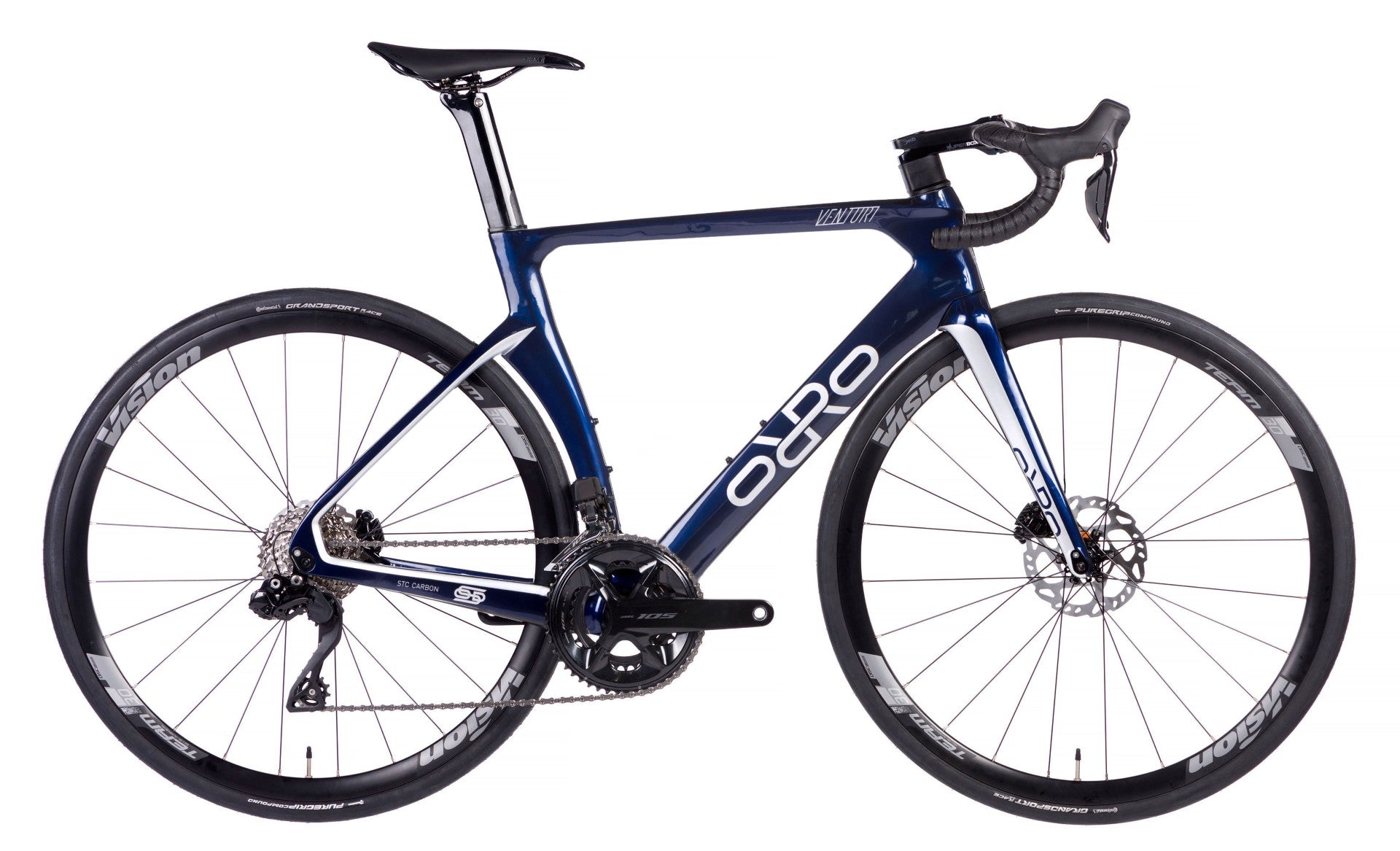 Orro VENTURI STC 105 Di2 - Blue/Silver - XL