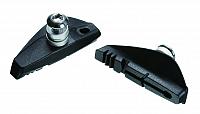 Jobsworth 55mm Angle Adjustable One- Piece Road Brake Shoes-Planet X
