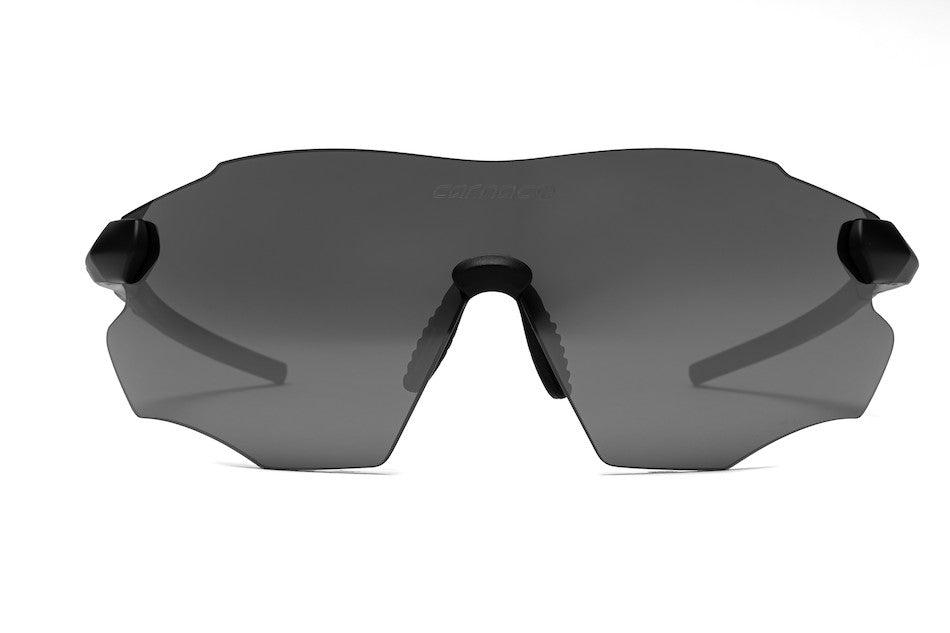 Carnac Equipe V2 Sunglasses / Matt Black / HD Silver Mirror-Planet X