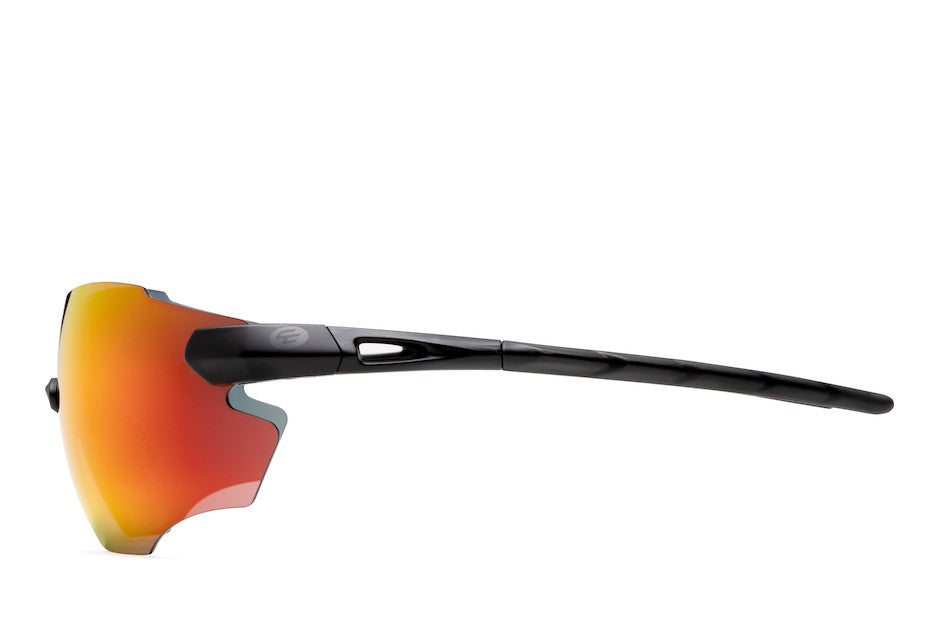 Carnac Equipe V2 Sunglasses / Matt Black / Red Black Revo-Planet X
