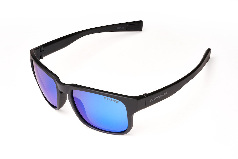 Carnac RSF SE Sunglasses / Matt Black / Blue Revo-Planet X