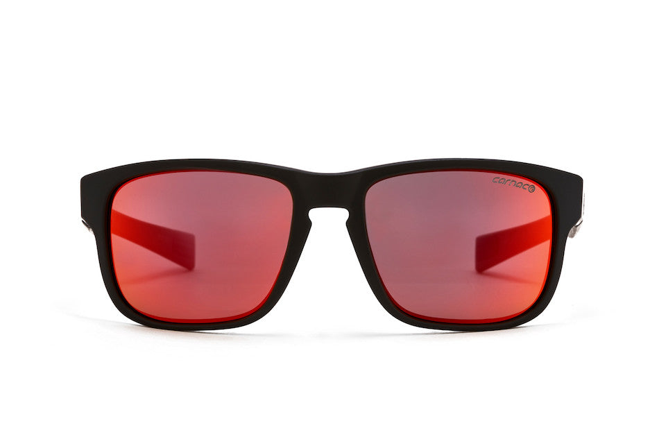 Carnac RSF SE Sunglasses / Matt Black / Black Red Revo-Planet X