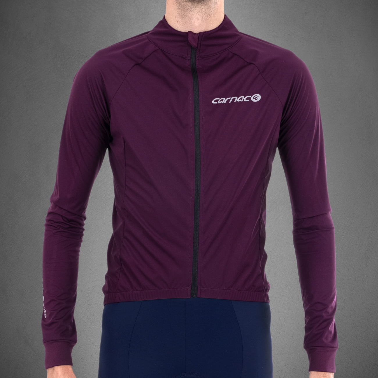 Carnac Men's Long Sleeve Windproof Cycling Jersey