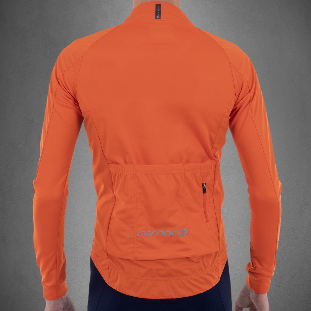 Carnac Men's Long Sleeve Windproof Cycling Jersey
