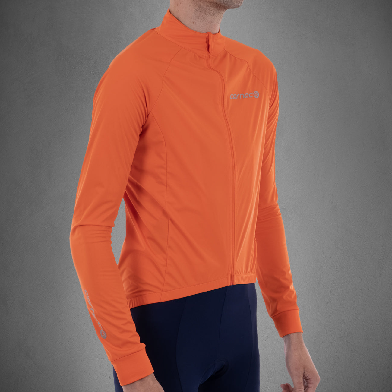 Carnac Men's Long Sleeve Windproof Cycling Jersey