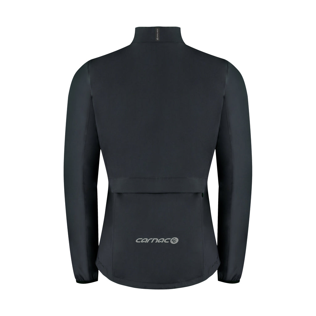 Carnac Men's Charcoal Waterproof Cycling Rain Jacket