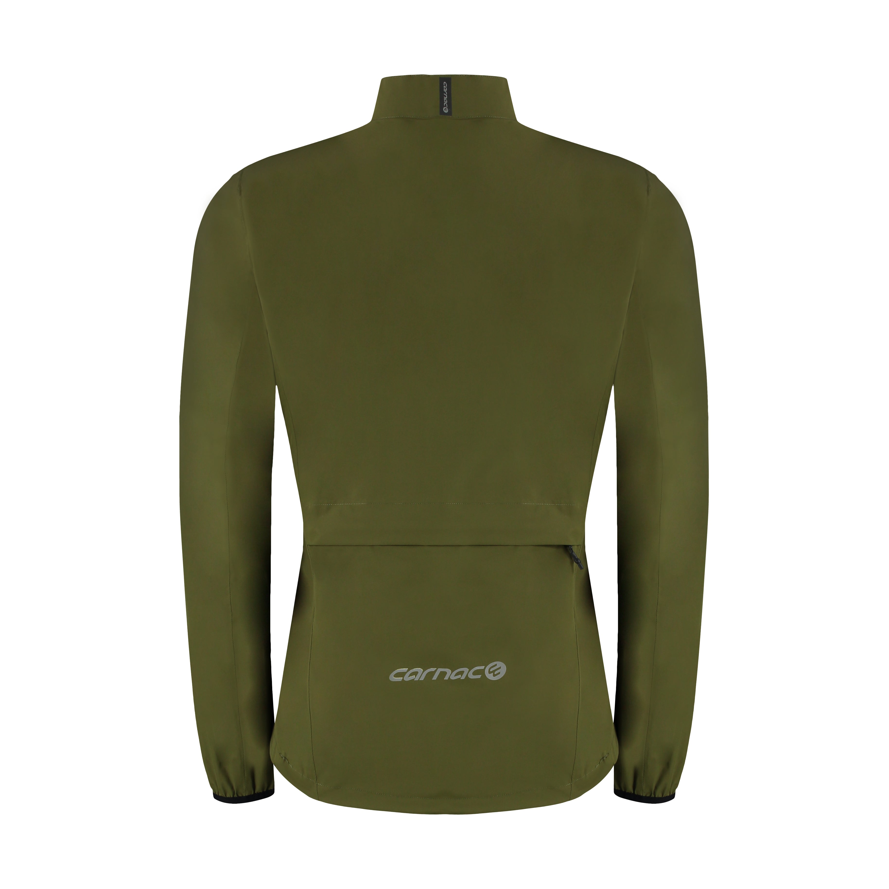 Carnac Men's Olive Waterproof Cycling Rain Jacket