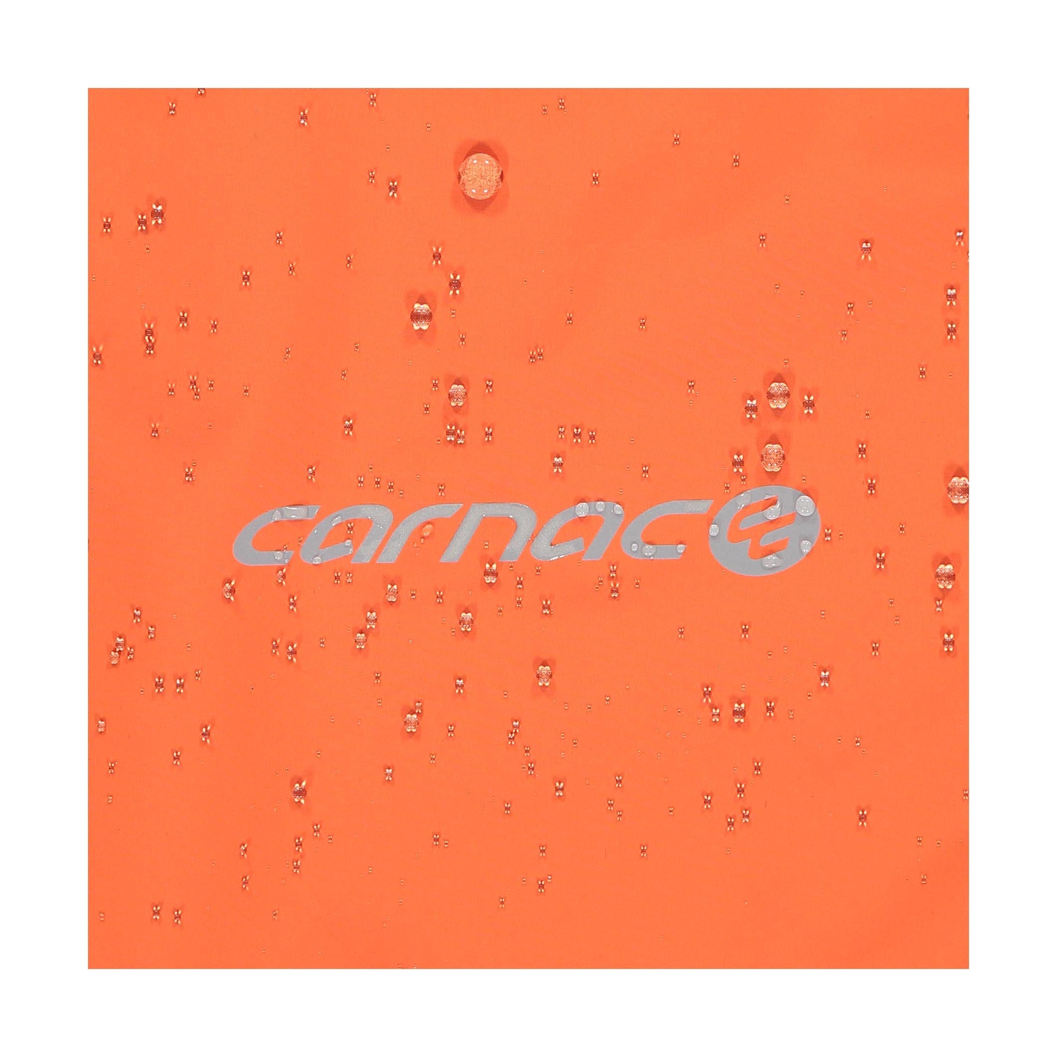 Carnac Men's Orange Waterproof Cycling Rain Jacket