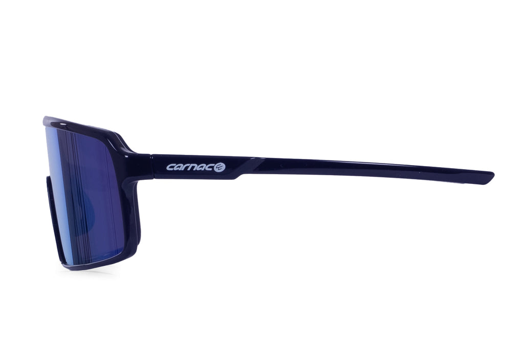 Carnac Juno Sunglasses / Dark Navy Frame & Ice Blue Revo Lens-Planet X