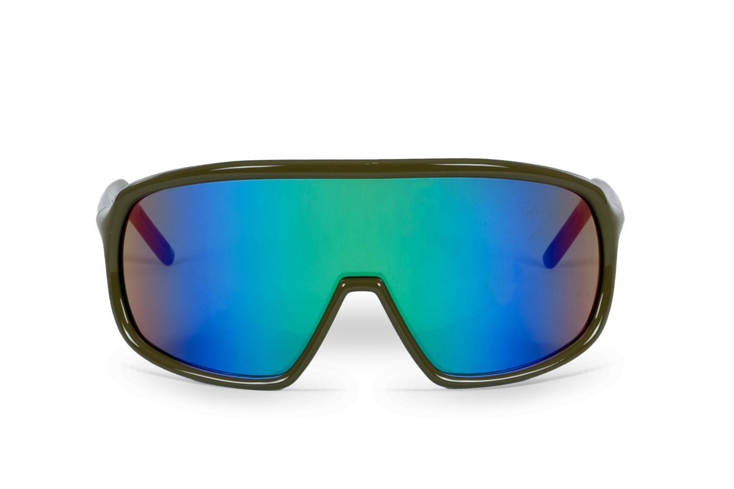 Carnac Para Sunglasses / Olive Frame & Green Revo Lens-Planet X