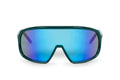 Carnac Para Sunglasses / Pine Green Frame & Blue Revo Lens-Planet X