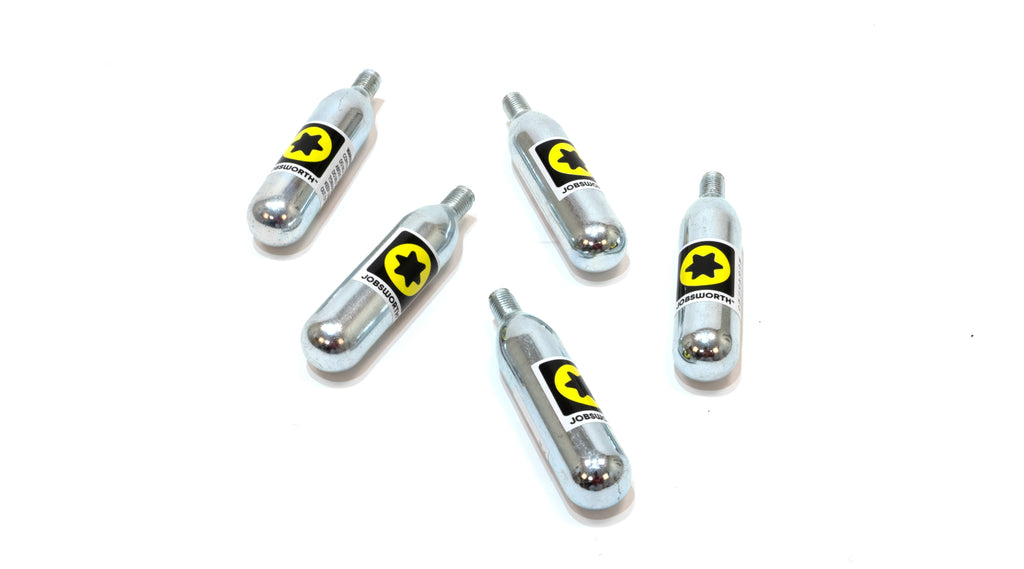 Jobsworth 16g Co2 Threaded Cartridge - Pack Of 5