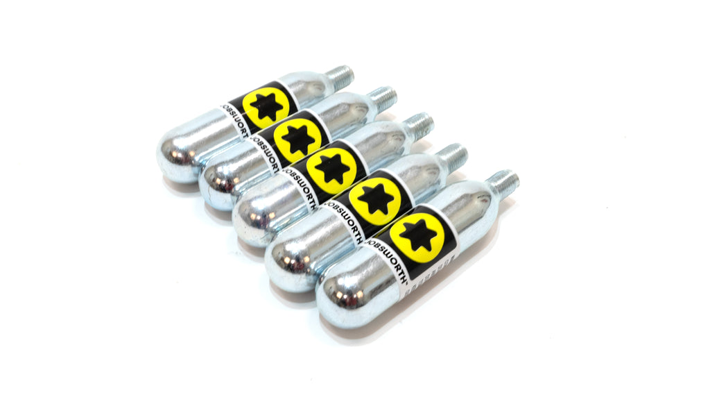 Jobsworth 16g Co2 Threaded Cartridge - Pack Of 5