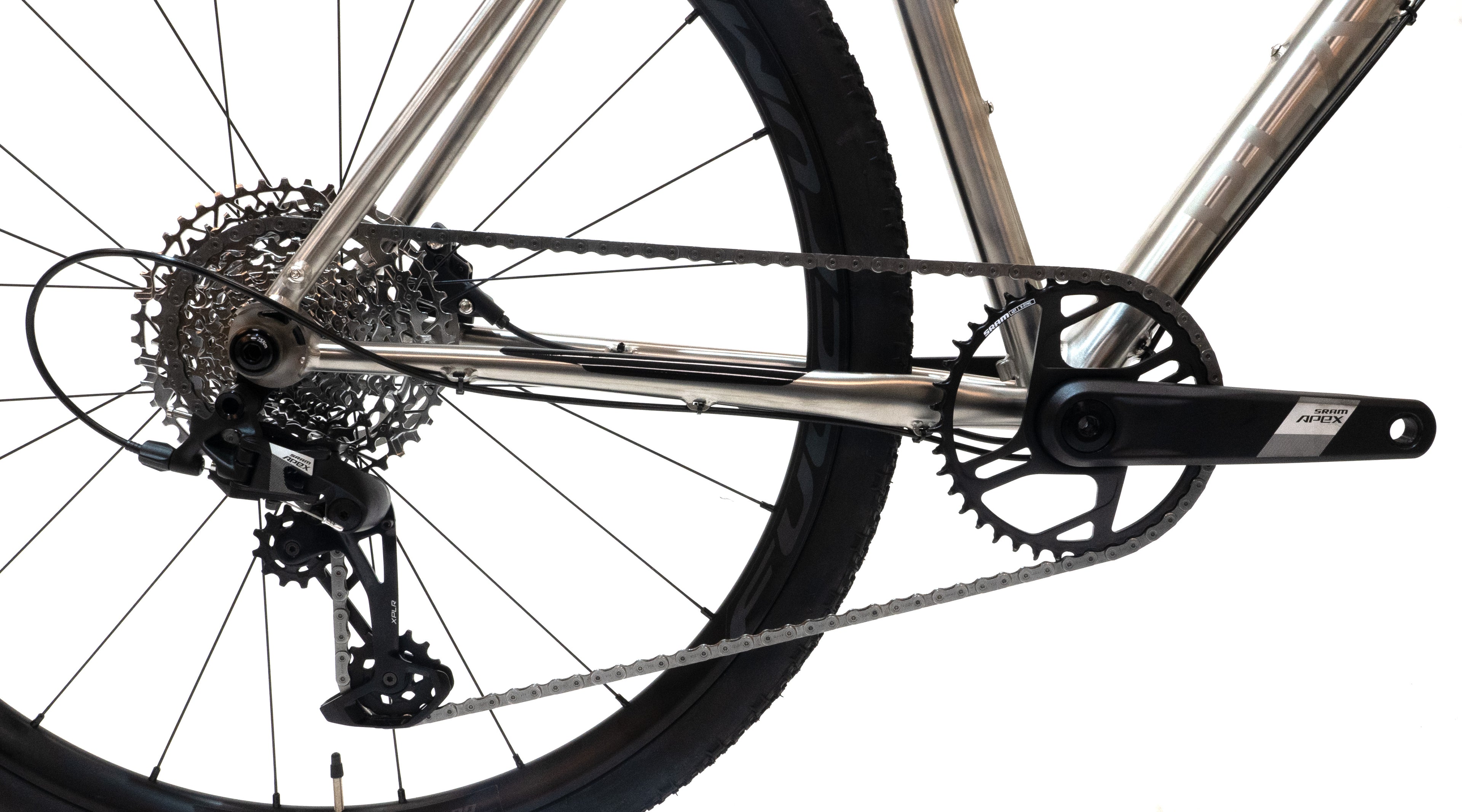 planet x tempest shimano grx rx810 titanium gravel bike Planet X Tempest SRAM Apex XPLR Titanium Gravel Bike