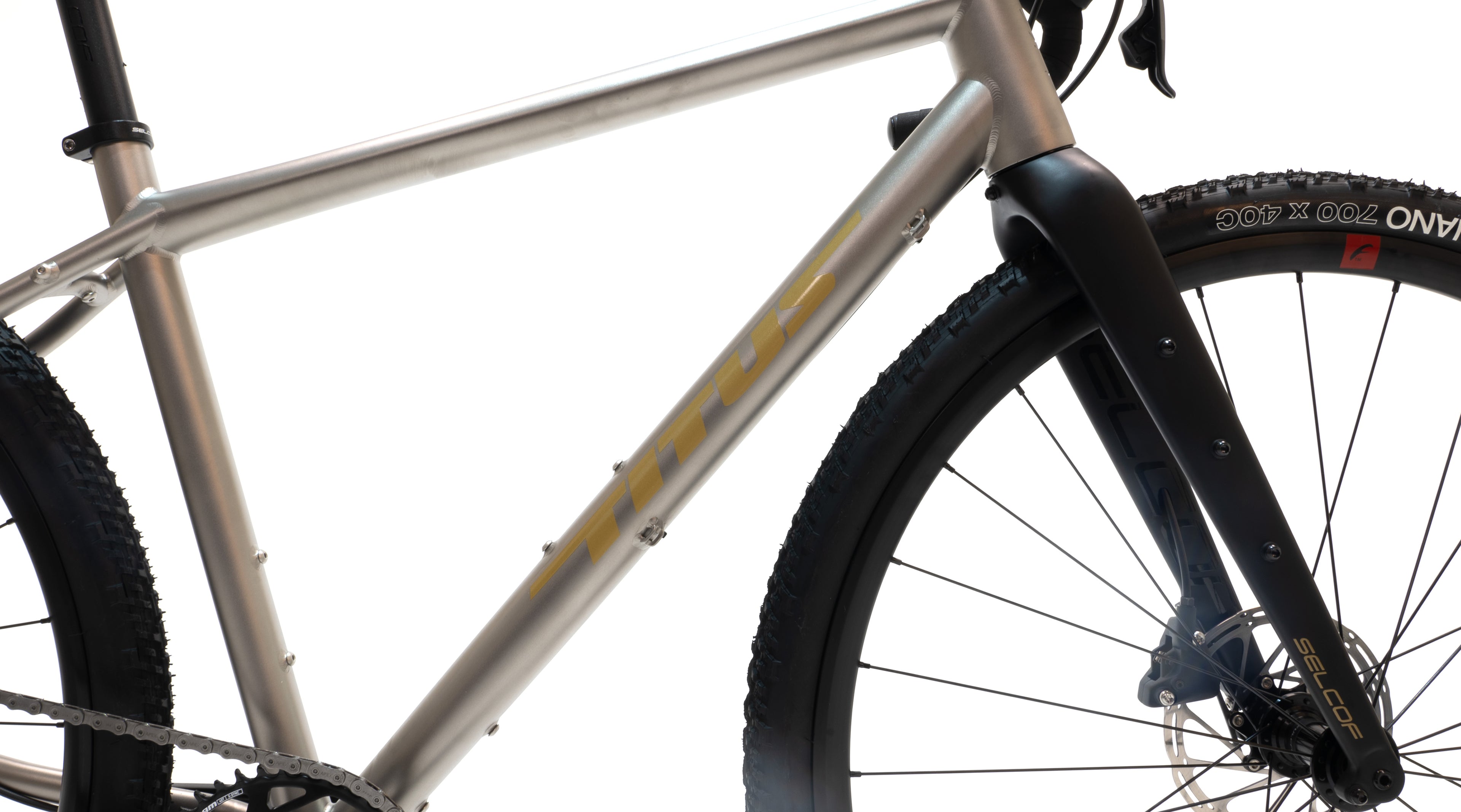 Titus Goldrush SRAM Apex XPLR Titanium Gravel Bike