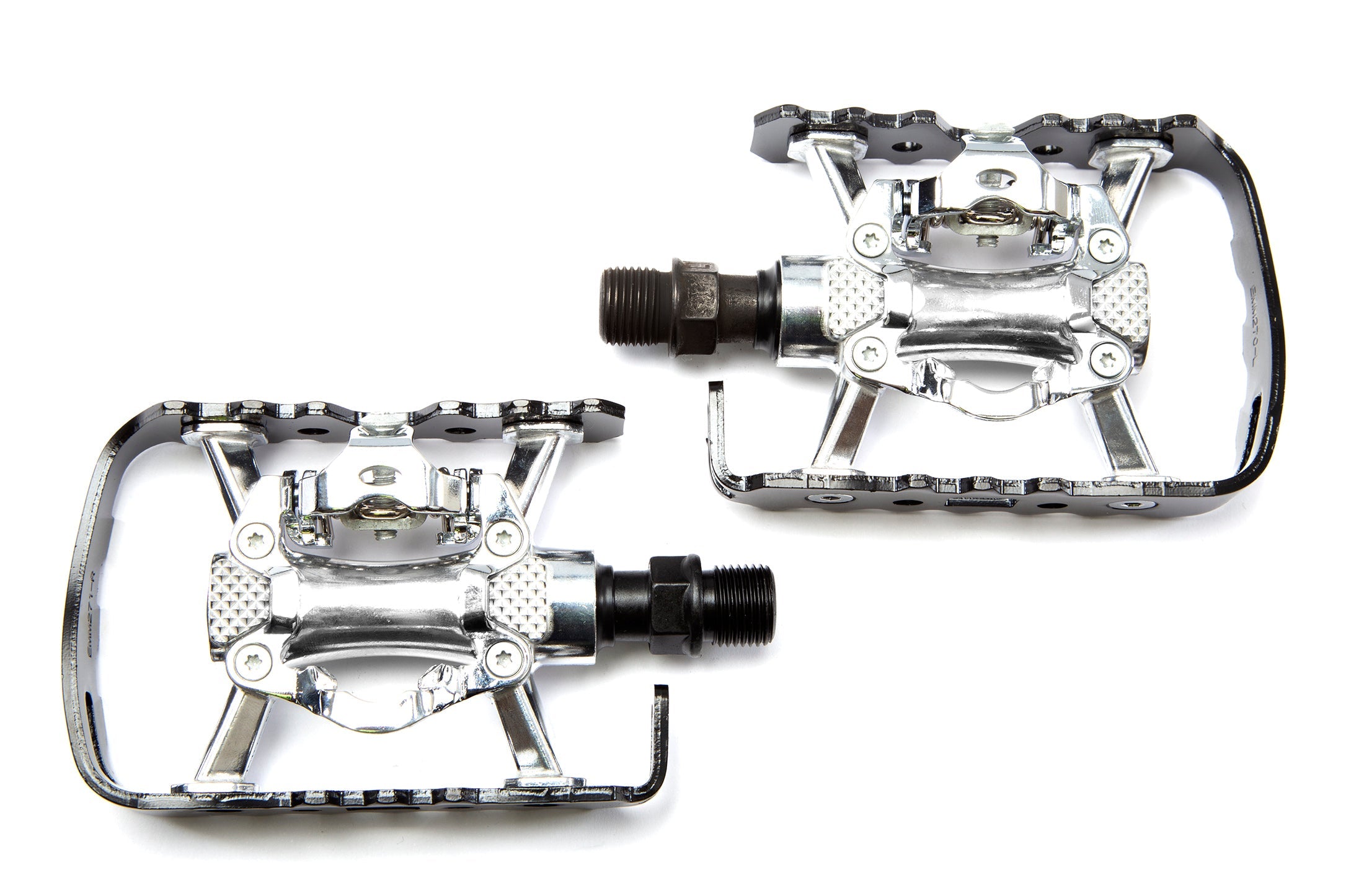 Jobsworth Single Side Clipless SPD-Style Pedals With Cleats
