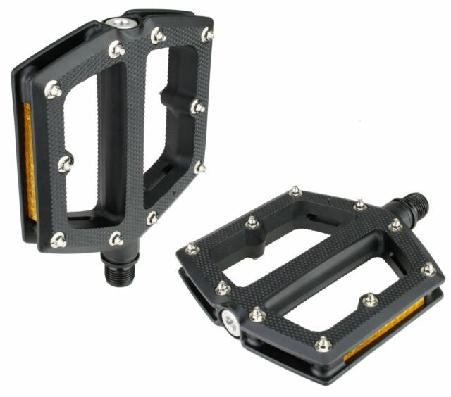 Jobsworth VP-539 Nylon Flat Pedals / Black