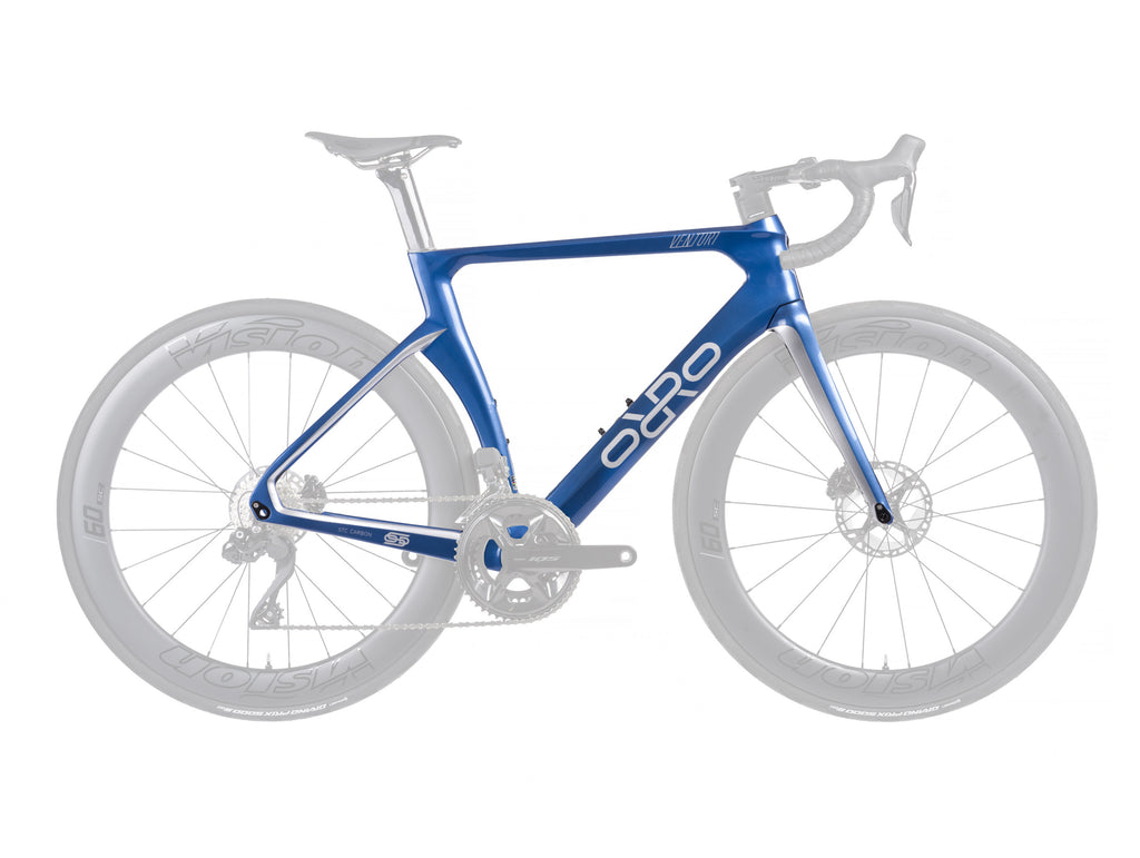 Orro Venturi STC Frameset - Blue Riviera