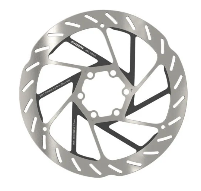 SRAM HS2 6 Bolt Disc Brake Rotor / 160mm