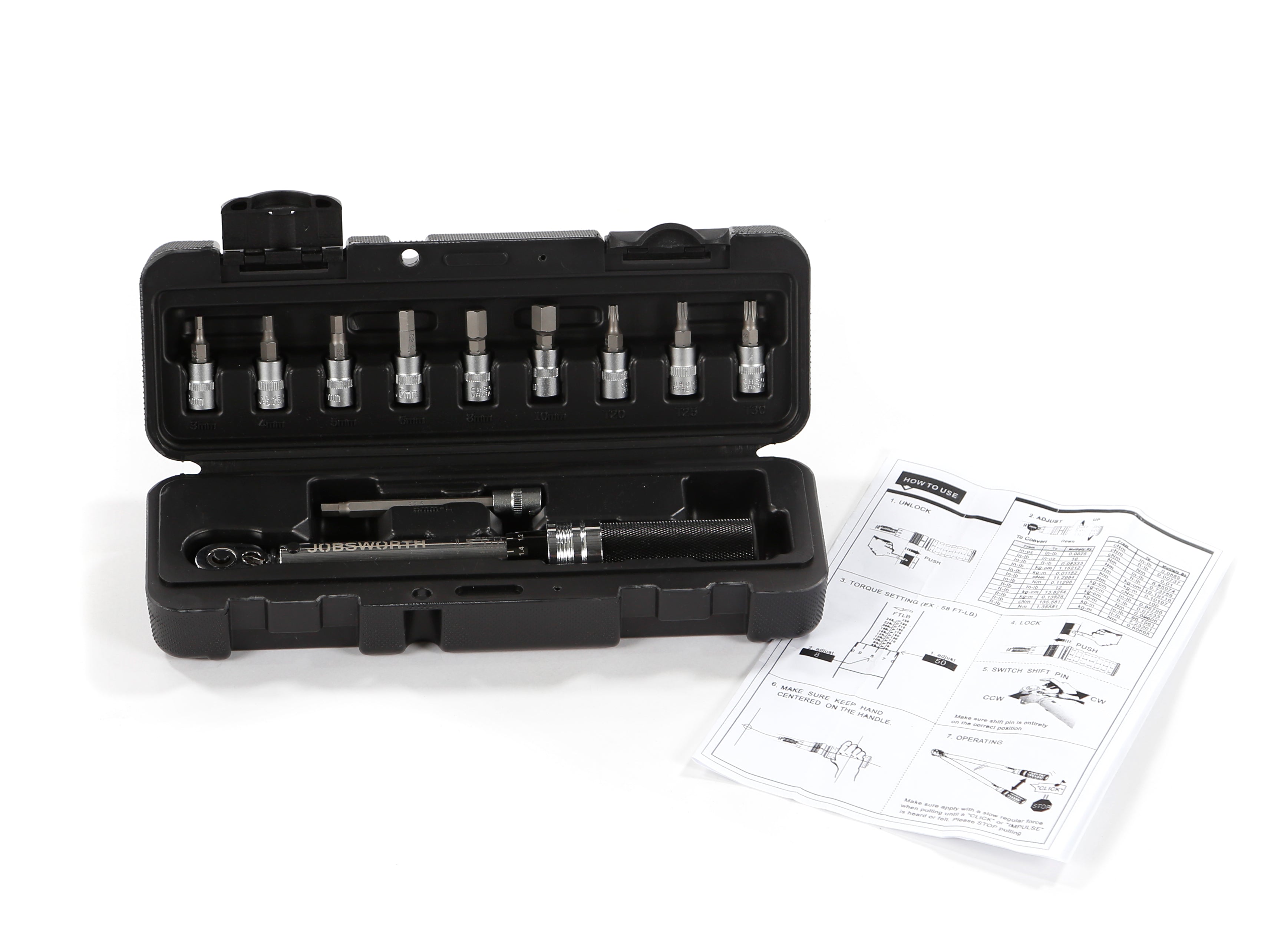 Jobsworth Pro Torque Wrench Set