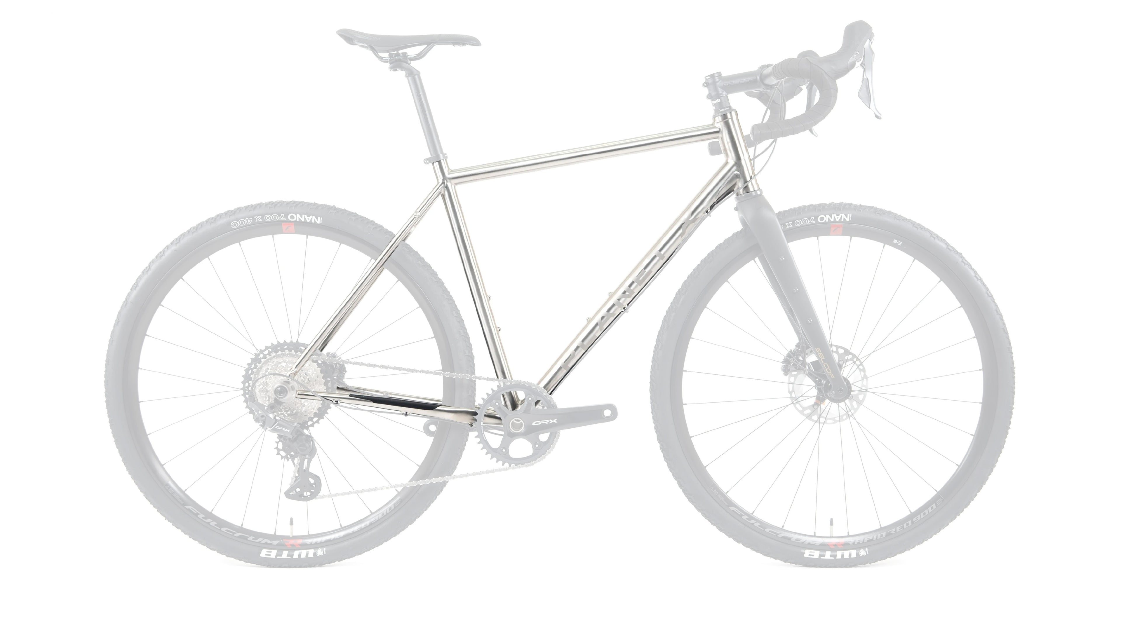 planet x tempest shimano grx rx810 titanium gravel bike Planet X Tempest Titanium Gravel Road Frame