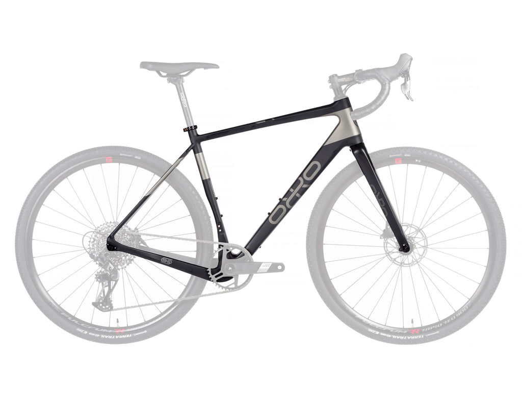 Orro Terra C Frameset - Black & Grey