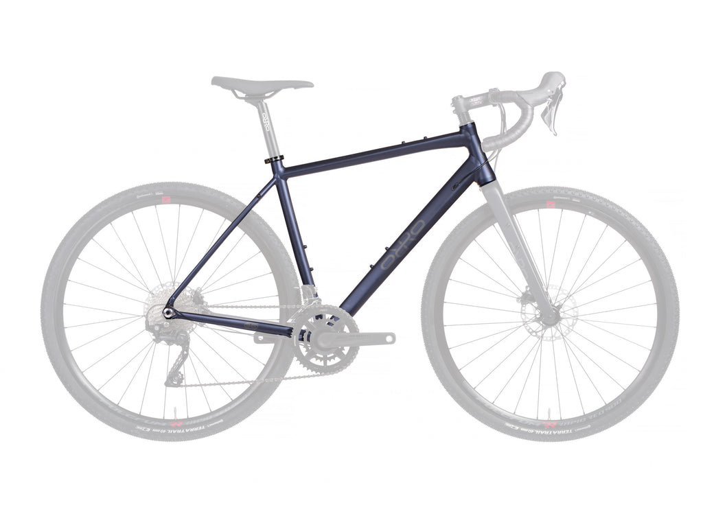Orro Terra X Frameset - Blue Matte