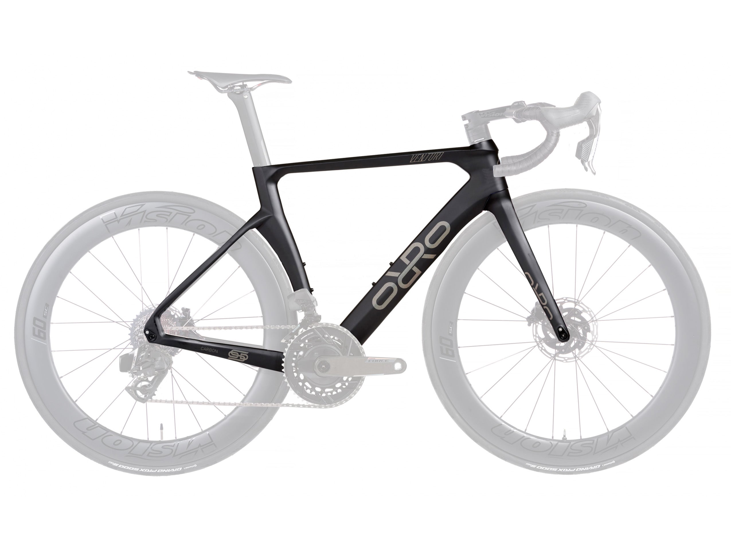 Orro Venturi STC Frameset - Stealth Black