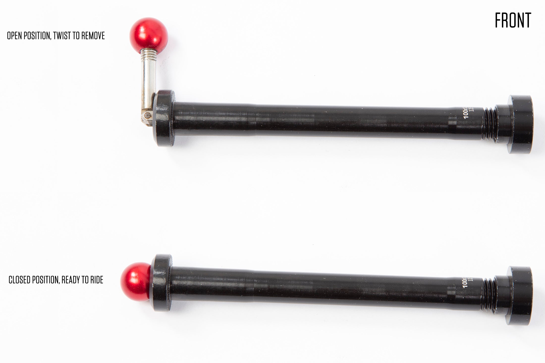 Jobsworth Twist Lever Thru Axle-Planet X