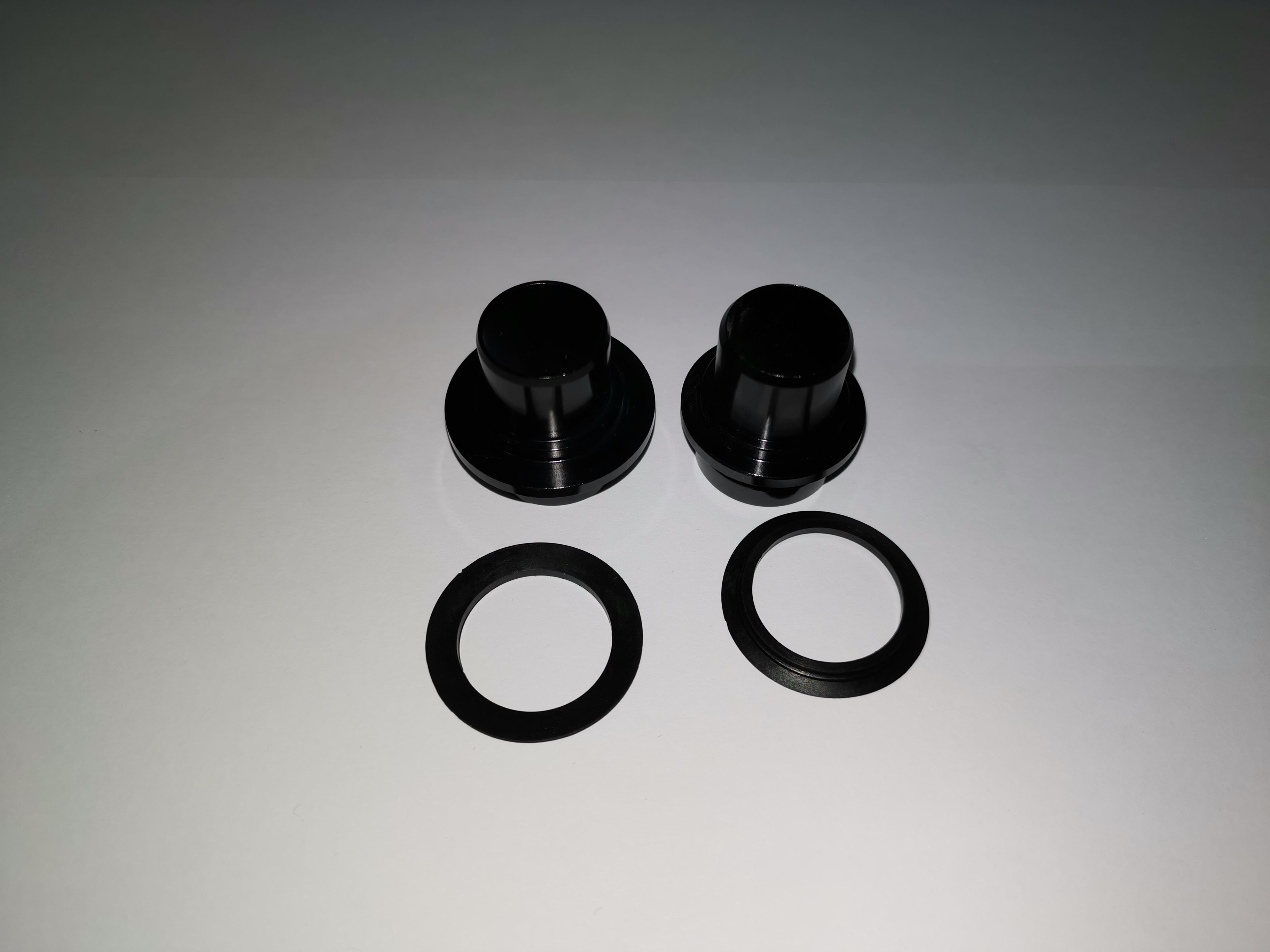 Clement Ushuaia End Caps / 15mm / Front / Centre Lock-Planet X