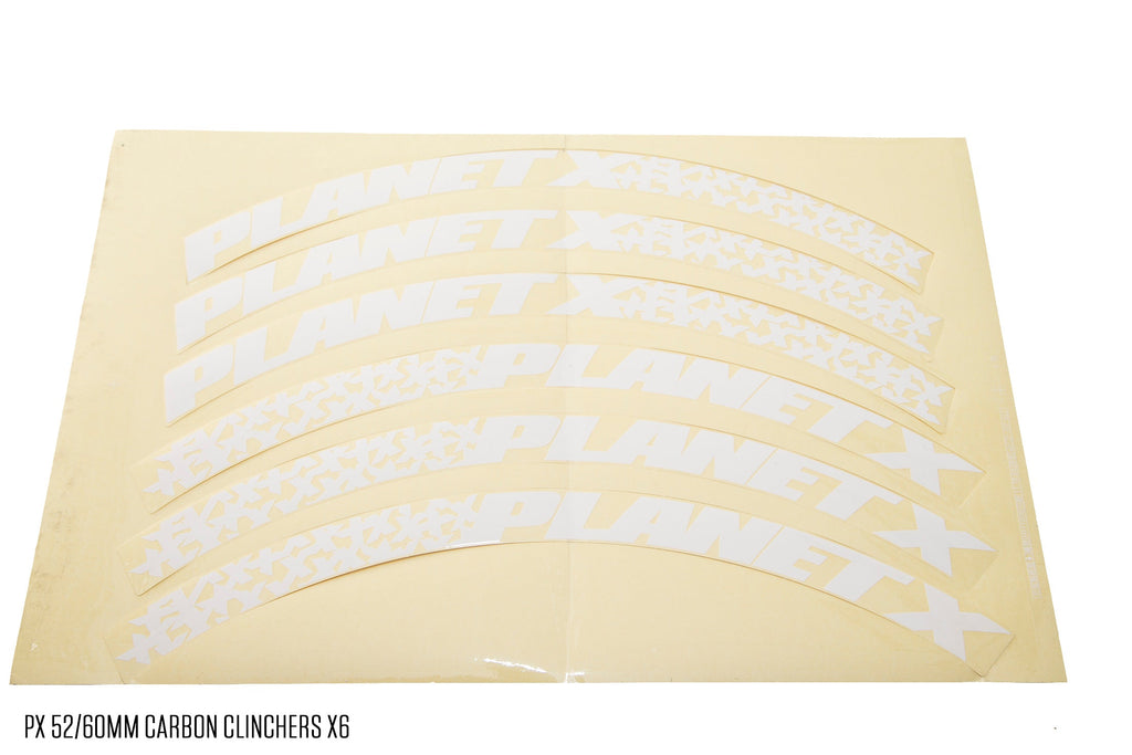 Planet X Wheelset Decals-Planet X