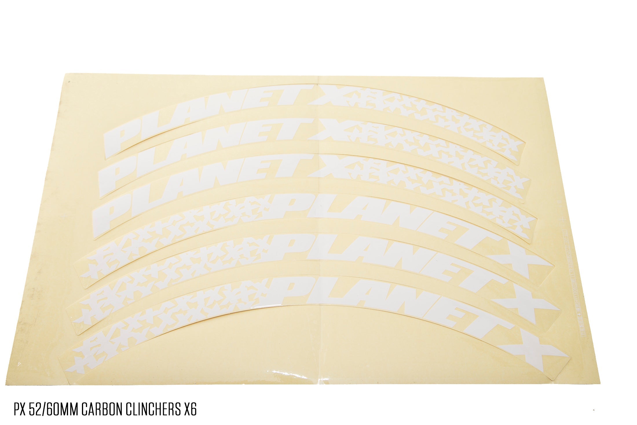 Planet X Wheelset Decals-Planet X