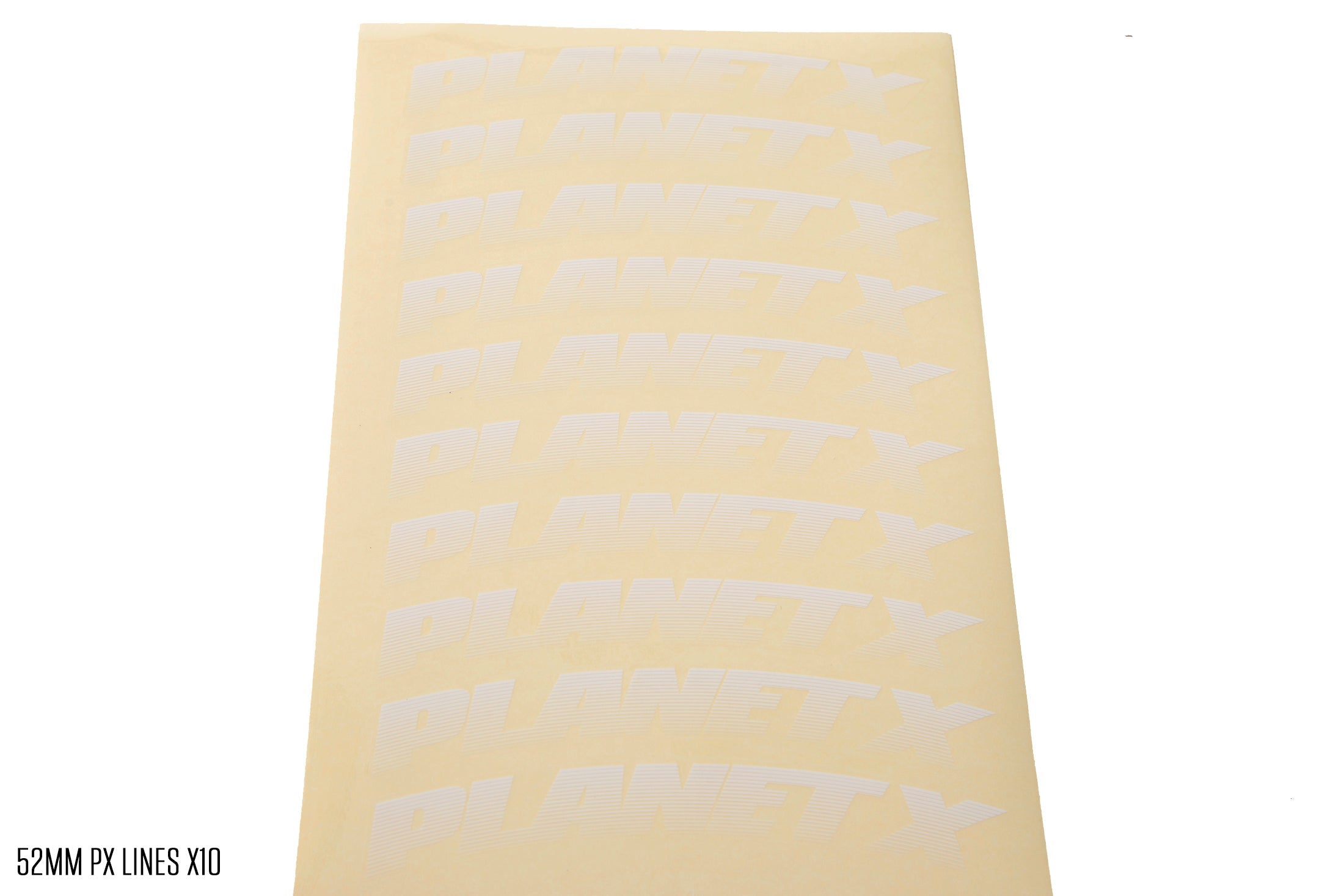 Planet X Wheelset Decals-Planet X