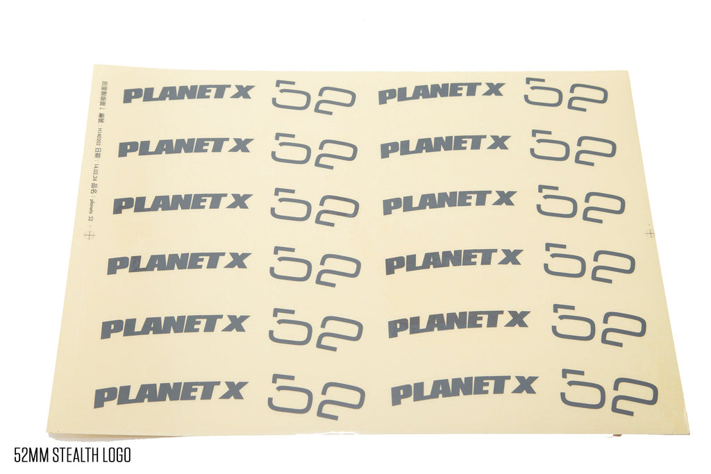 Planet X Wheelset Decals-Planet X