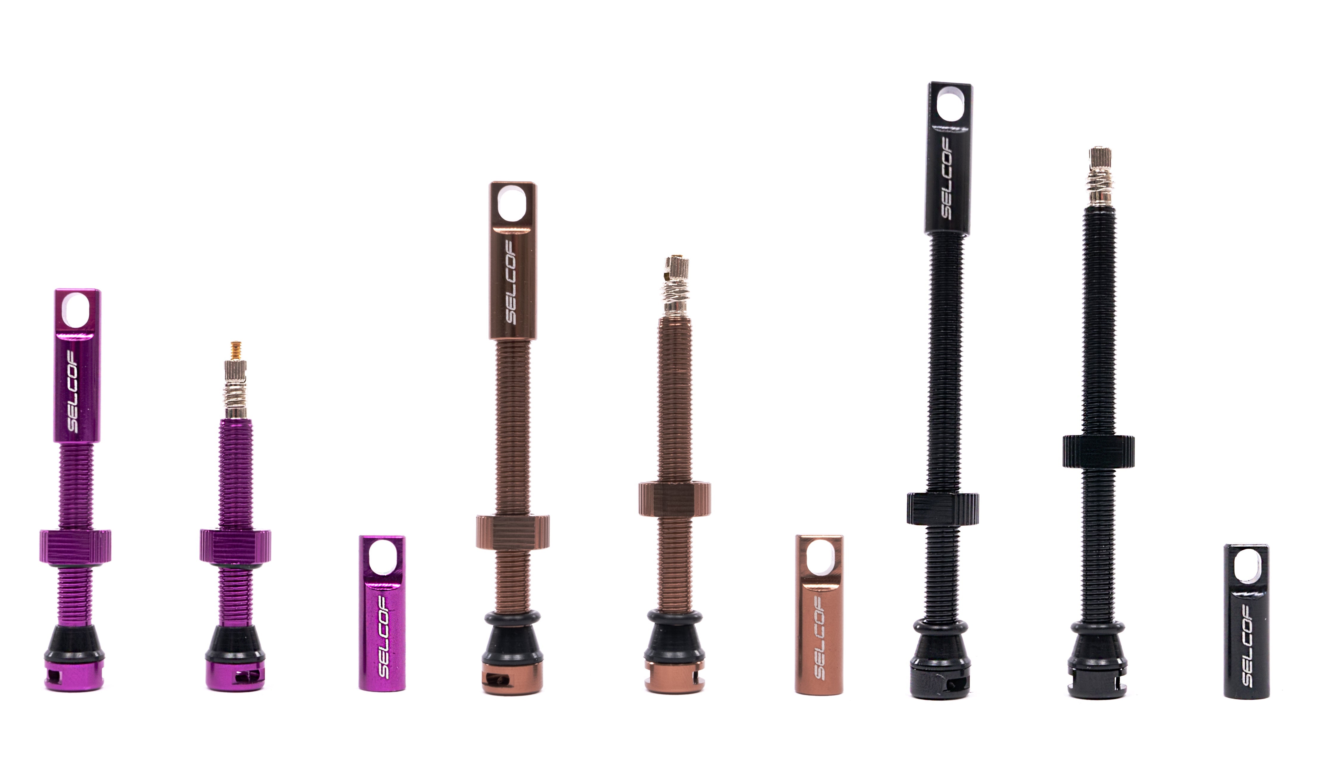 Selcof Tubeless Presta Valves Set – Planet X