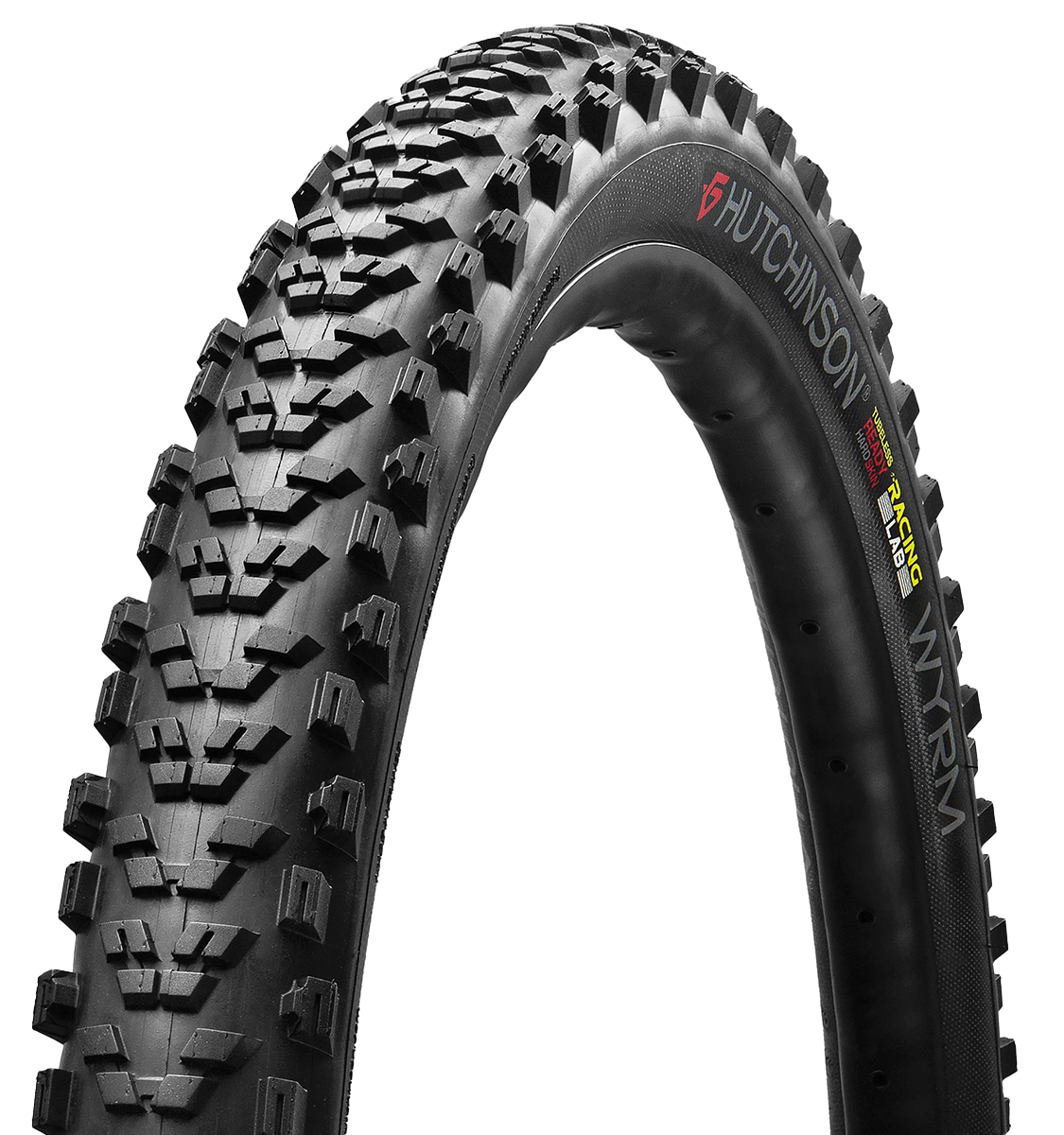 Hutchinson Wyrm 29" Tubeless Ready Tyre / 2.4" / Black-Planet X