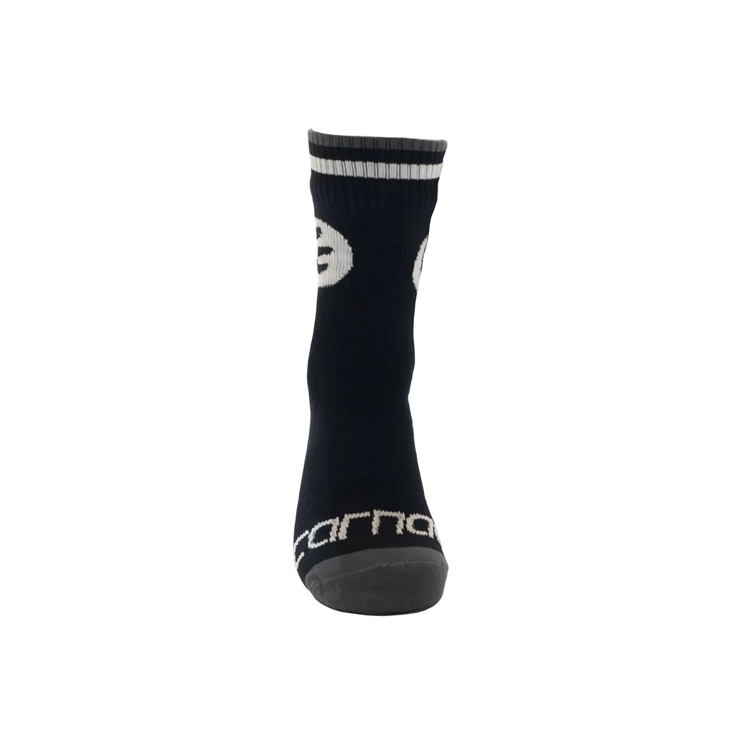 Carnac Waterproof Cycling Socks - Black and Grey