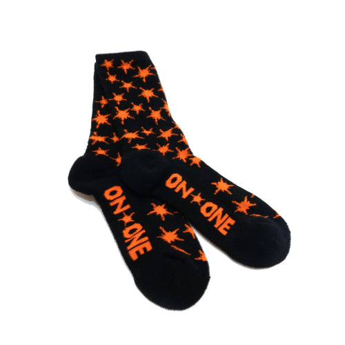 On-One Thicky Merino Socks / Black Splat