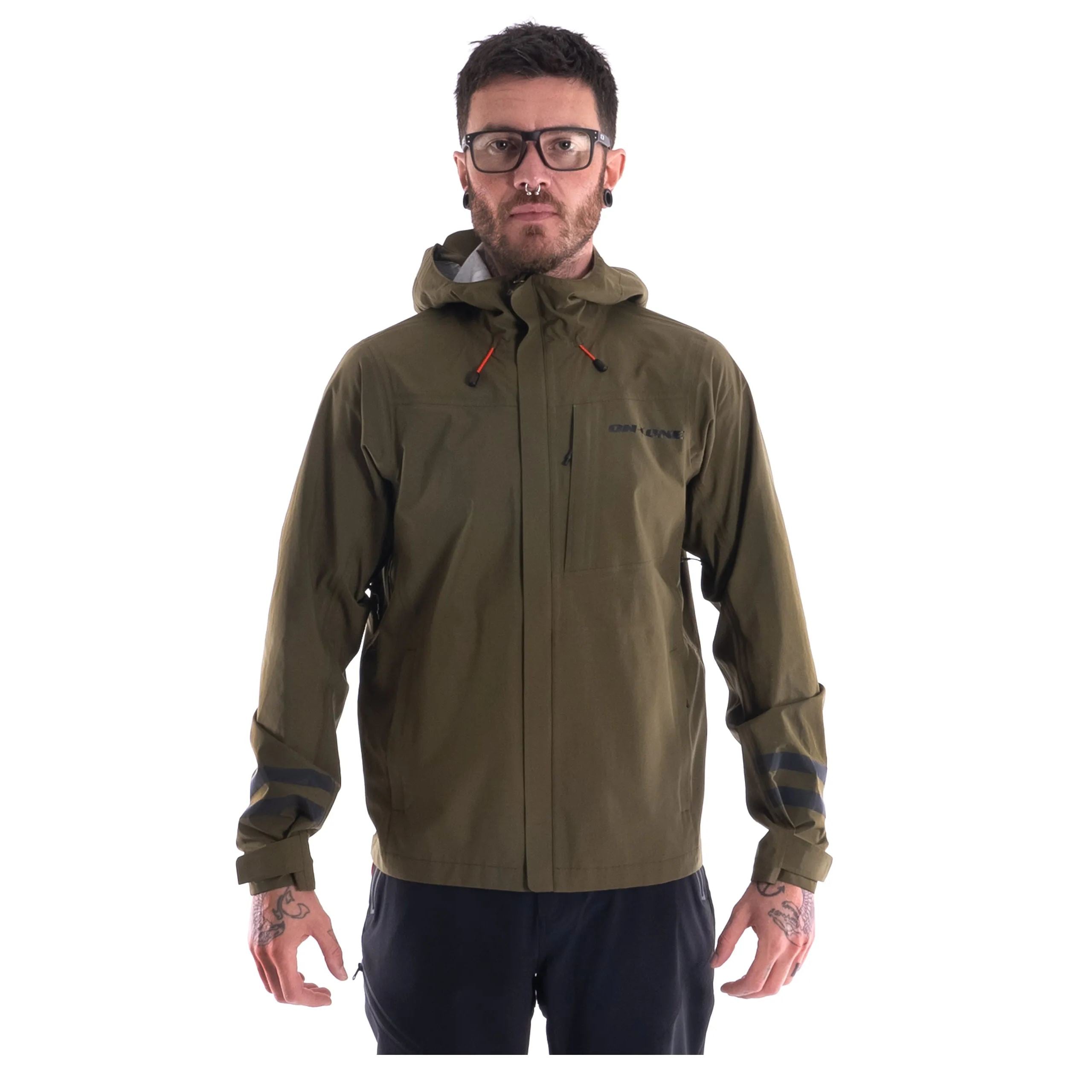 On-One Waterproof MTB Jacket Olive