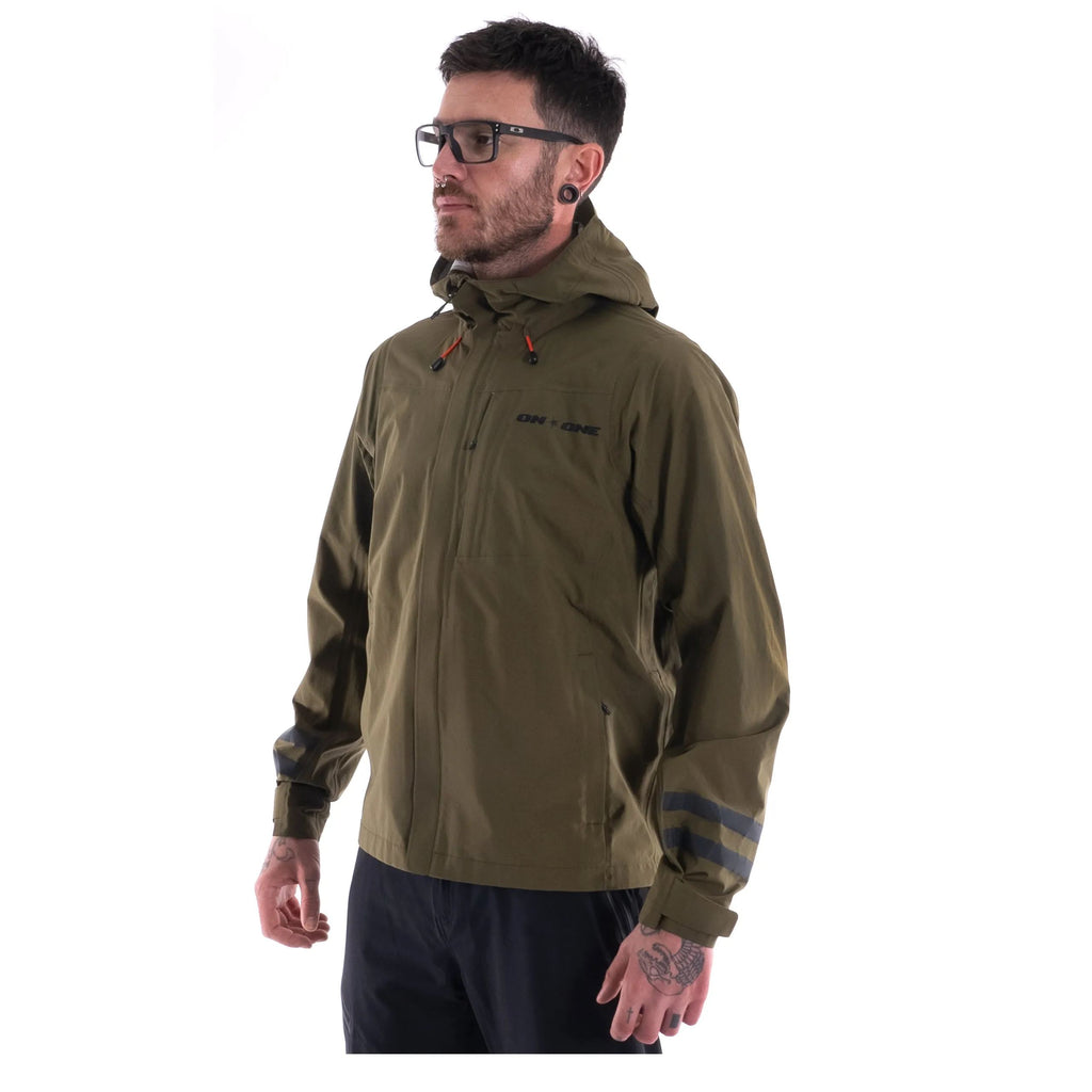 On-One Waterproof MTB Jacket Olive