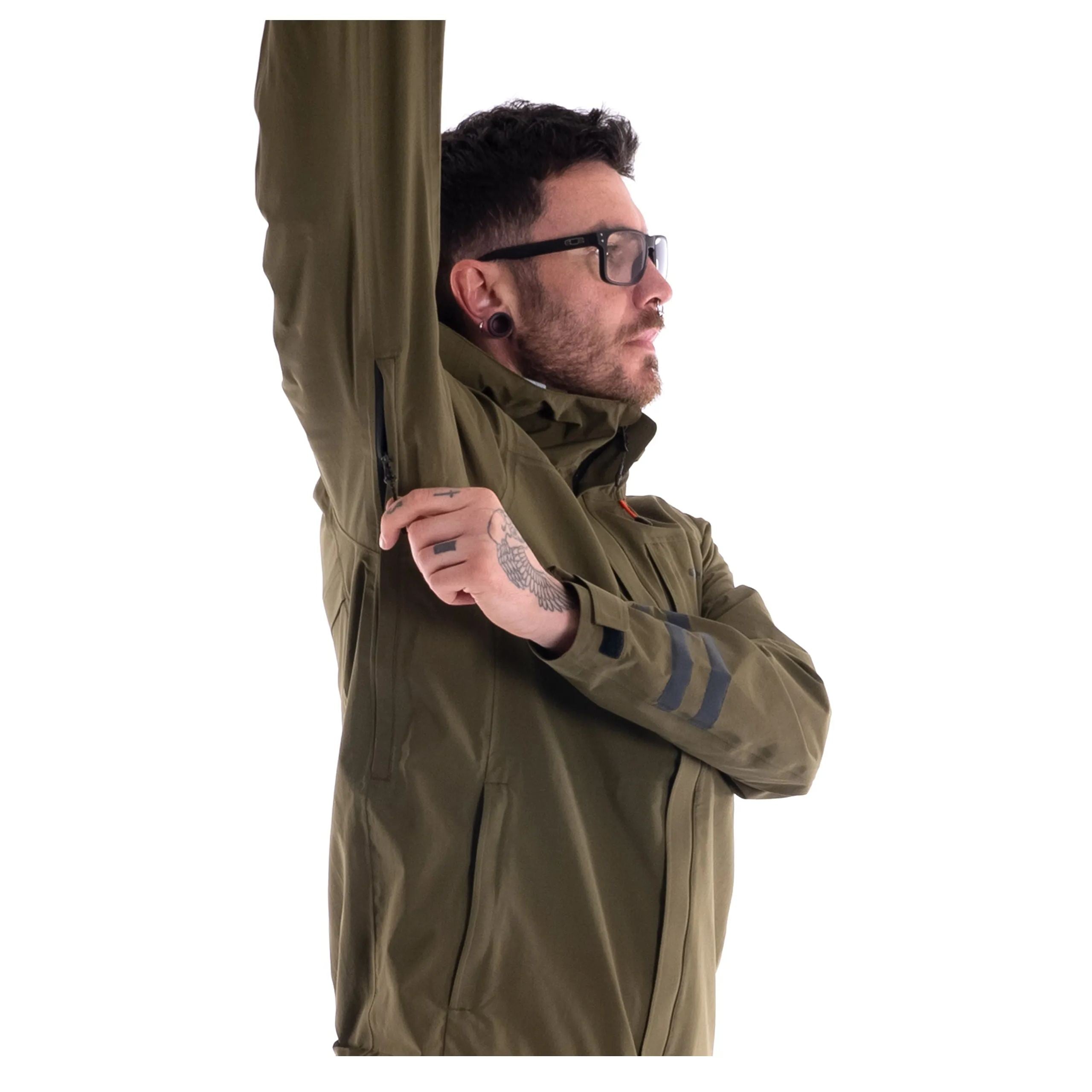 On-One Waterproof MTB Jacket Olive