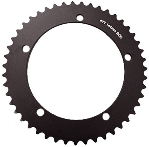 Token Track Chainring 1/8in Black